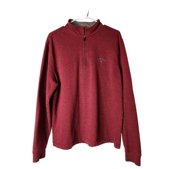 Callaway Men's Medium Long Sleeve 1/4 Zip Pullover Sweatshirt Mens Medium - Picture 3 of 6